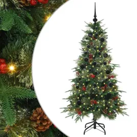 sztuczna-choinka-z-zawiasami-z-podstawa-zielony-150-cm-pe-i-pvc