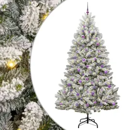 sztuczna-choinka-zielony-i-bialy-240-cm-pvc-i-metal