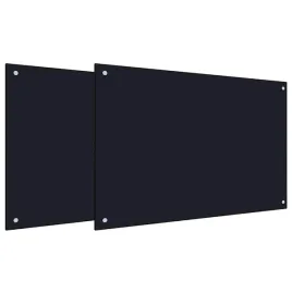 panel-kuchenny-2-szt-czarny-90-x-60-cm-szklo-hartowane