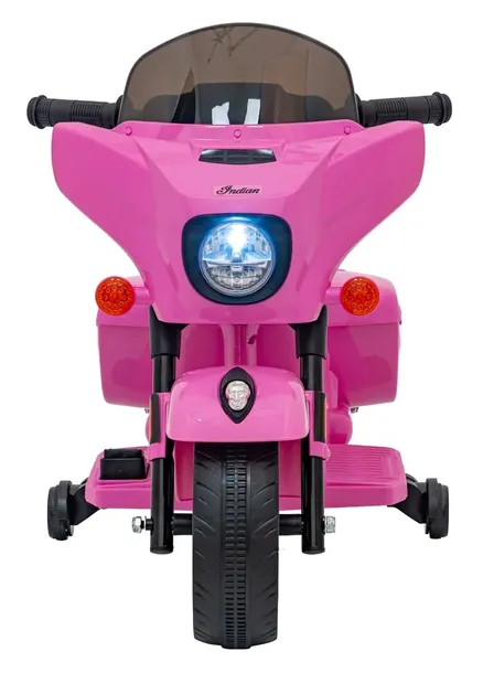 motorek-chopper-indian-rozowy-na-akumulator-dla-dzieci-gratisy-dlugosc-pojazdu-72-cm