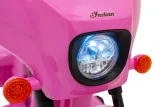 motorek-chopper-indian-rozowy-na-akumulator-dla-dzieci-gratisy-waga-z-opakowaniem-7-kg