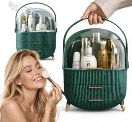 organizer-na-kosmetyki-z-raczka-szufladami-green-kuferek-xxl