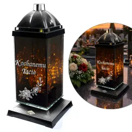 znicz-3d-led-efekt-nieskonczonosci-z-dedykacja-dla-taty-srebrny-kapliczka