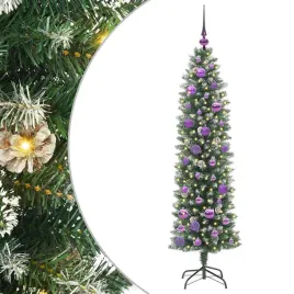 sztuczne-smukle-drzewo-bozonarodzeniowe-zielony-i-bialy-150-cm