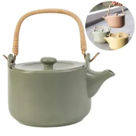 czajnik-kamionka-zielony-z-uchwytem-bambusowym-1l-do-parzenia-herbaty-boho