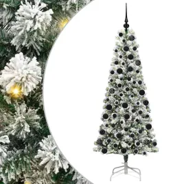 sztuczna-choinka-z-zawiasami-z-podstawa-zielony-i-bialy-180-cm