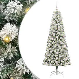 sztuczna-choinka-z-zawiasami-z-podstawa-zielony-i-bialy-180-cm