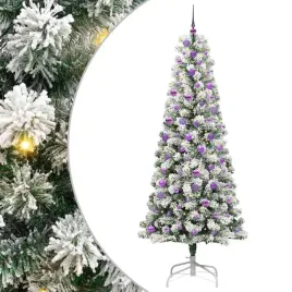 sztuczna-choinka-z-zawiasami-z-podstawa-zielony-i-bialy-240-cm