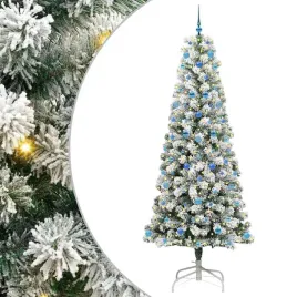 sztuczna-choinka-z-zawiasami-z-podstawa-zielony-i-bialy-240-cm