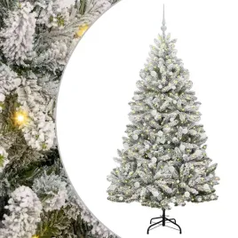 sztuczna-choinka-zielony-i-bialy-180-cm-pvc-i-metal