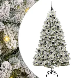 sztuczna-choinka-zielony-i-bialy-210-cm-pvc-i-metal