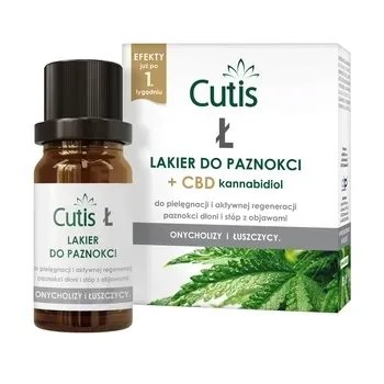 CUTIS Ł ŁUSZCZYCA lakier do paznokci x 10ml