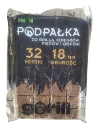 podpalka-rozpalka-brazowa-do-grilla-pieca-kominka-gorill-32-kostki18mm