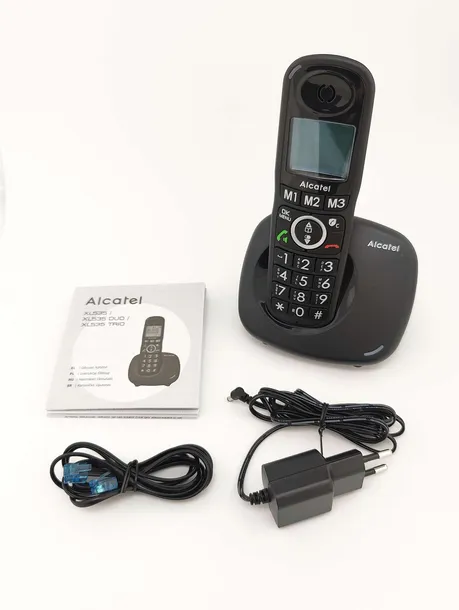 czarny-telefon-alcatel-dect-xl535-marka-alcatel