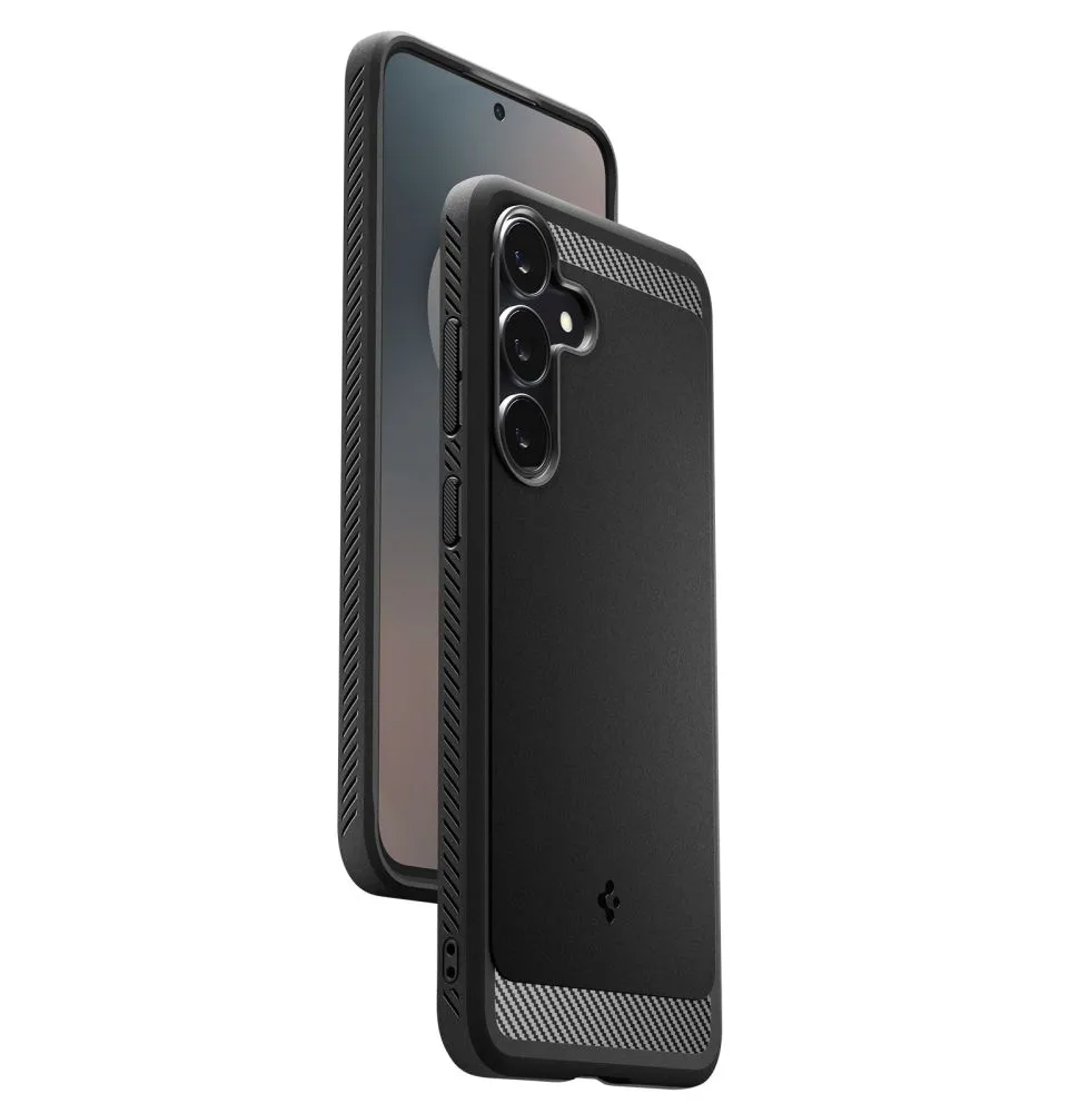 spigen-rugged-armor-galaxy-s25-fe-matte-black