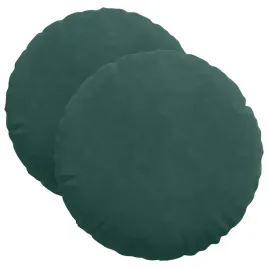 poduszki-na-siedziska-2-szt-ciemna-zielen-o-40-x-13-cm-aksamit