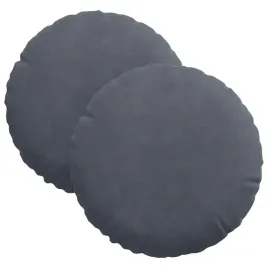 poduszki-na-siedziska-2-szt-ciemnoszary-o30-x-13-cm-aksamit