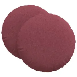 poduszki-na-siedziska-2-szt-czerwone-wino-o60-x-21-cm-tkanina