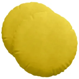 poduszki-na-siedziska-2-szt-zolty-o50-x-19-cm-aksamit
