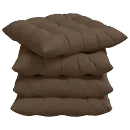 poduszki-na-siedziska-4-szt-brazowy-40-x-40-x-6-cm-tkanina