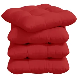 poduszki-na-siedziska-4-szt-czerwony-45-x-45-x-12-cm-tkanina