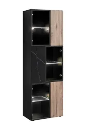 wysoka-witryna-do-salonu-oswietlenie-led-cannes-60-cm-marmur-dab-ryfle