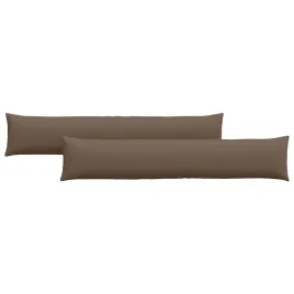 poduszki-na-sofe-2-szt-brazowy-200-x-40-cm-tkanina