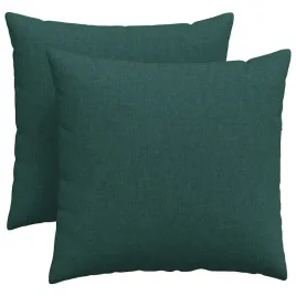 poduszki-na-sofe-2-szt-ciemna-zielen-45-x-45-cm-tkanina