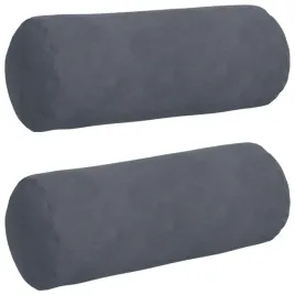 poduszki-walkowe-2-szt-ciemnoszary-o-15-x-40-cm