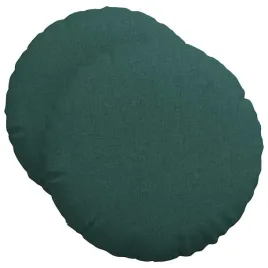 poduszki-na-siedziska-2-szt-ciemna-zielen-o50-x-19-cm-tkanina