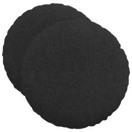 poduszki-na-siedziska-2-szt-czarny-o50-x-19-cm-tkanina