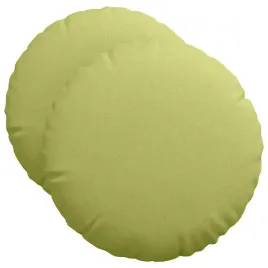 poduszki-na-siedziska-2-szt-jasnozielony-o50-x-19-cm-tkanina