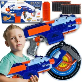 pistolet-na-piankowe-strzalki-20-szt-bron-wyrzutnia-naboje-tarcza-8-lat
