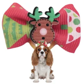 gumka-dla-psa-swiateczka-kokardka-do-wlosow-dla-psa-bami-2-czerwona