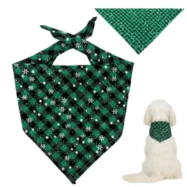 bandana-dla-psa-swiateczna-bandana-chusta-w-sniezynki-pax-zielona-s