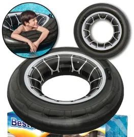kolo-dmuchane-do-plywania-wody-basenu-plaza-uchwyt-dla-dzieci-opona-119-cm