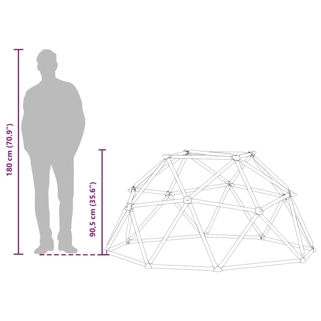 domek-do-wspinaczki-niebieski-stal-stan-nowy
