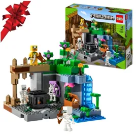 lego-klocki-minecraft-prezent-swieta-dziecka-loch-szkieletow-21189-gratis