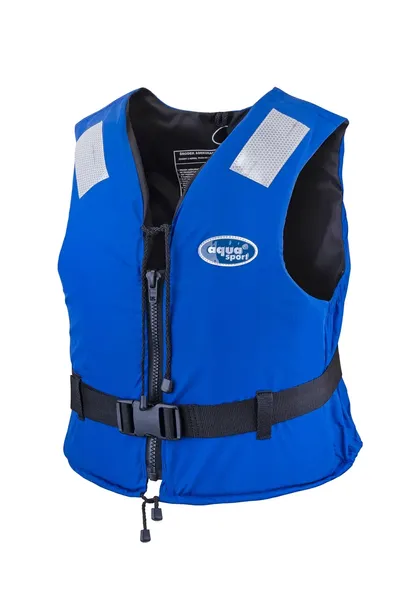 Kamizelka asekuracyjna AQUA ADVENTURE L 50-70 kg niebieska