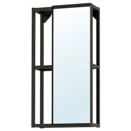 ikea-enhet-szafka-z-lustrem-antracyt-40x17x75-cm