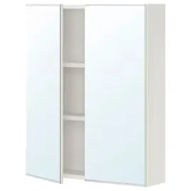 ikea-enhet-szafka-z-lustrem-i-drzwiami-bialy-60x17x75-cm