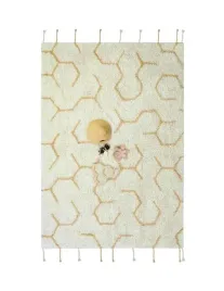 lorena-canals-dywan-bawelniany-do-zabawy-pollination-planet-bee-90x130cm
