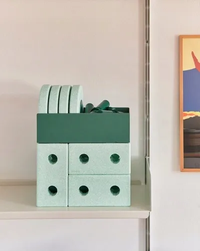 modu-pchacz-3w1-ocean-mint-forestgreen-stan-nowy