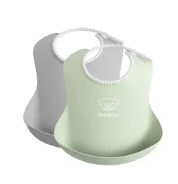 babybjorn-2-duze-sliniaki-grey-powder-green