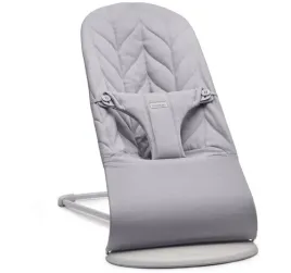 babybjorn-lezaczek-bliss-woven-petalquilt-jasnoszary