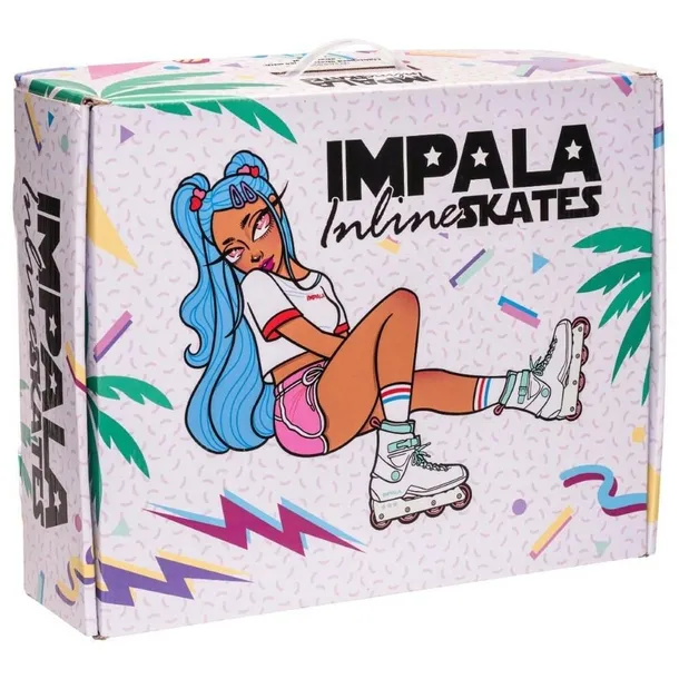 impala-rolki-lightspeed-inline-skate-41-pink-yellow-stan-nowy-marka-impala