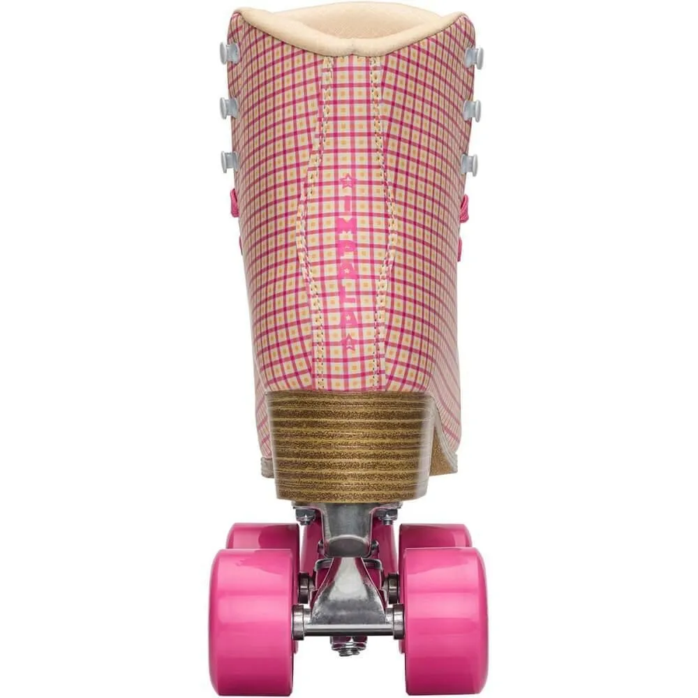 impala-wrotki-pink-tartan-stan-nowy