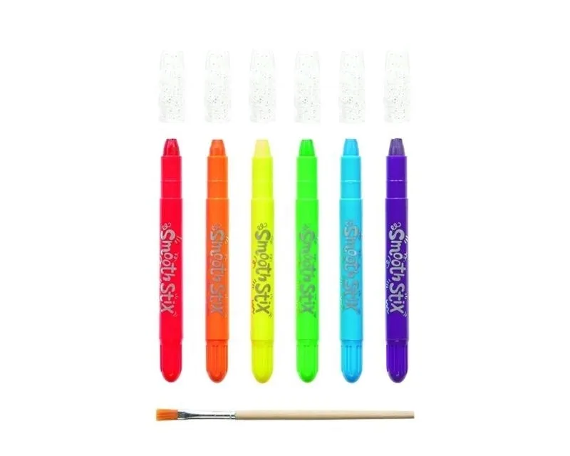 ooly-zelowe-kredki-akwarelowe-smooth-stix-6szt