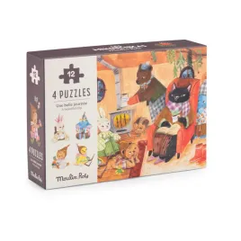 moulin-roty-puzzle-les-minouchkas-4-x12-elementow