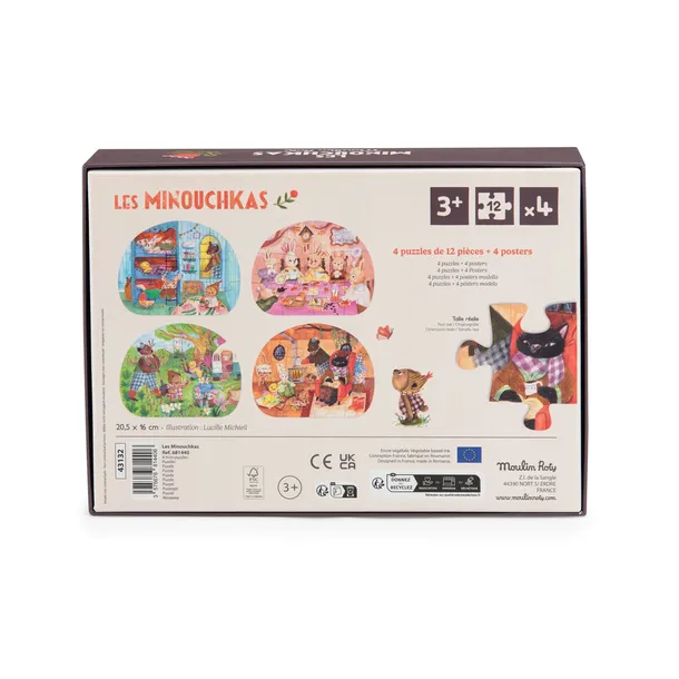 moulin-roty-puzzle-les-minouchkas-4-x12-elementow-kolekcja-puzzle